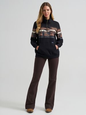 Women's Wrangler Wild West Pullover in Black alternative view