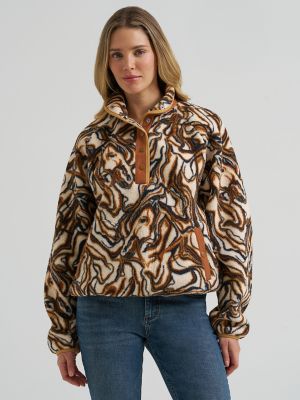 Women's Wrangler Big Sky Sherpa Snap Pullover
