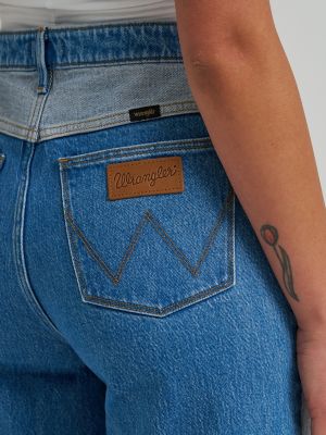 Women's Two-Toned Chap Jean