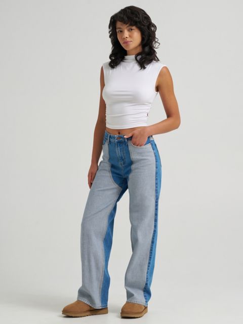Женские джинсы Wrangler Two-Toned Chaps Jean