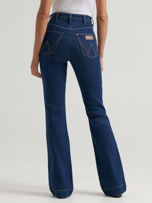 Women's High Rise Bell Trouser Wrangler Riding Jean