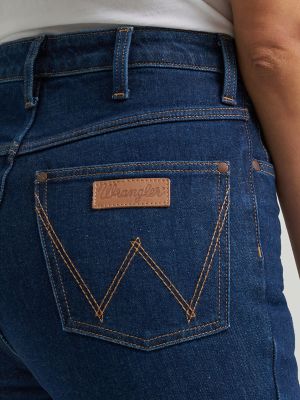 Women's High Rise Bell Trouser Wrangler Riding Jean