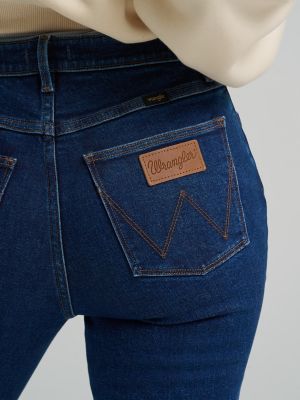 Women's High Rise Bootcut Jean in Echo