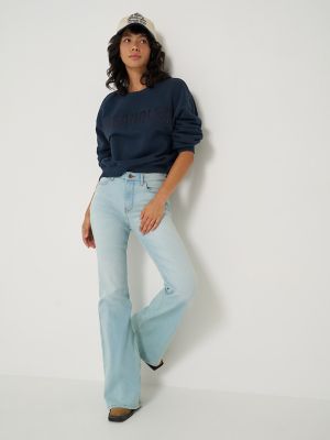 Women&rsquo;s High Rise Flare Jean