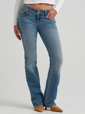 Women's Low Rise Bootcut Jean in Sonora Falls alternative view 2