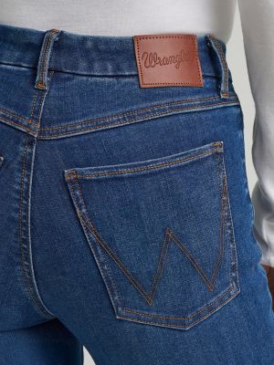 Women's Wrangler BESPOKE High Rise Trouser Jean in Reina alternative view 5