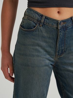 Women's Low Rise Baggy Jean in Butterfly alternative view 6