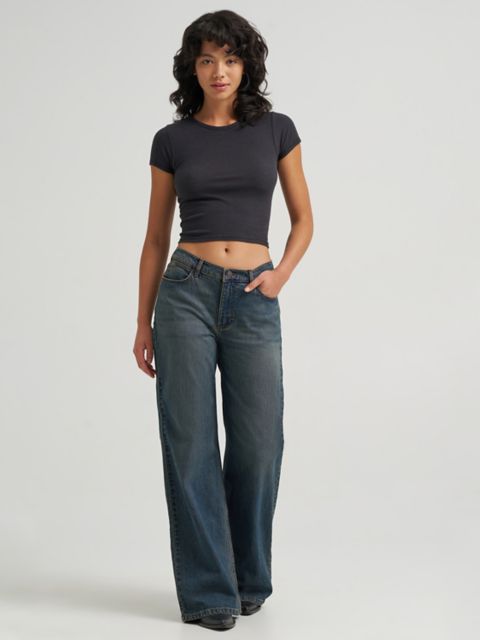 Женские джинсы Wrangler Women's Low Rise Baggy Jean