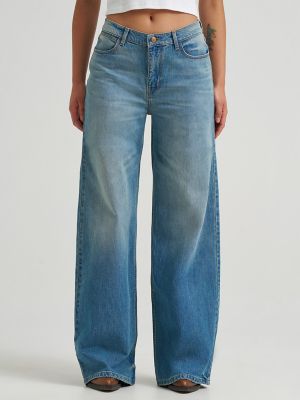 Women's Low Rise Baggy Jean in Glacier alternative view 3