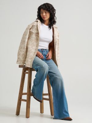 Women's Low Rise Baggy Jean in Glacier alternative view 5