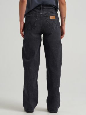 Women's Loose Straight Jean in Dark Sky