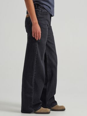 Women's Loose Straight Jean in Dark Sky