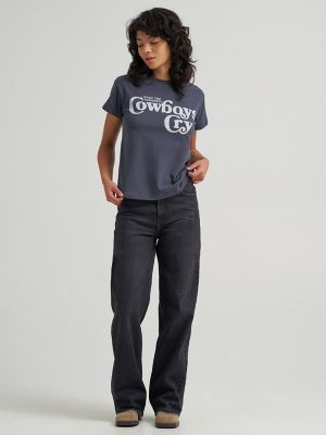 Women's Loose Straight Jean