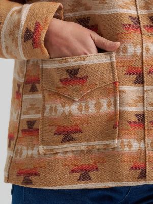 Women's Wrangler Sherpa Lined Jacquard Print Jacket