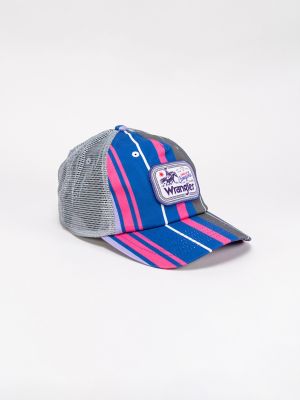 Washed Stripe Trucker Hat