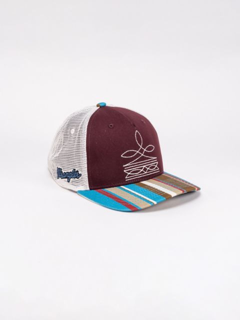 Женские ботинки Wrangler Stripe Bill Boot Stitch Trucker Hat
