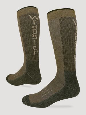 Men's Wrangler Merino Blend Crew Socks from Wrangler - $5.97