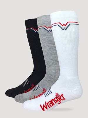 Men's Americana "W" Boot Socks (3-Pack)