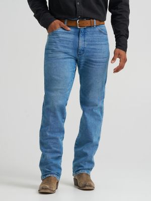Wrangler&reg; Cowboy Cut&reg; Original Fit Vintage Wash Jean in Mid Blue