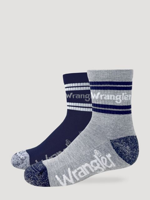 Носки Boy's для детей, укороченные, в полоску, 2 шт. — Wrangler