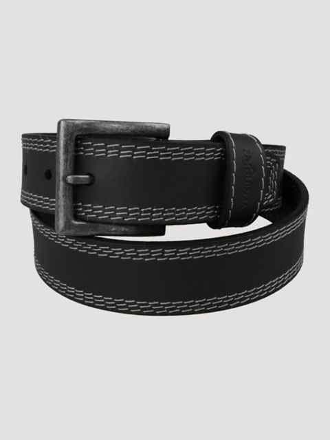 Мужские ремни Wrangler Men's Contrast Triple Stitch Belt
