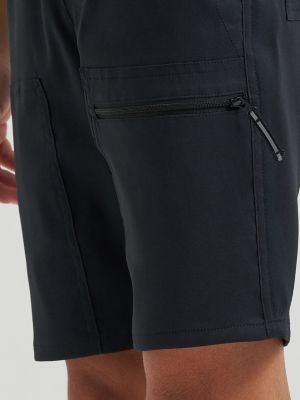 Boy's Outdoor Tech Cargo Short in Jet Black