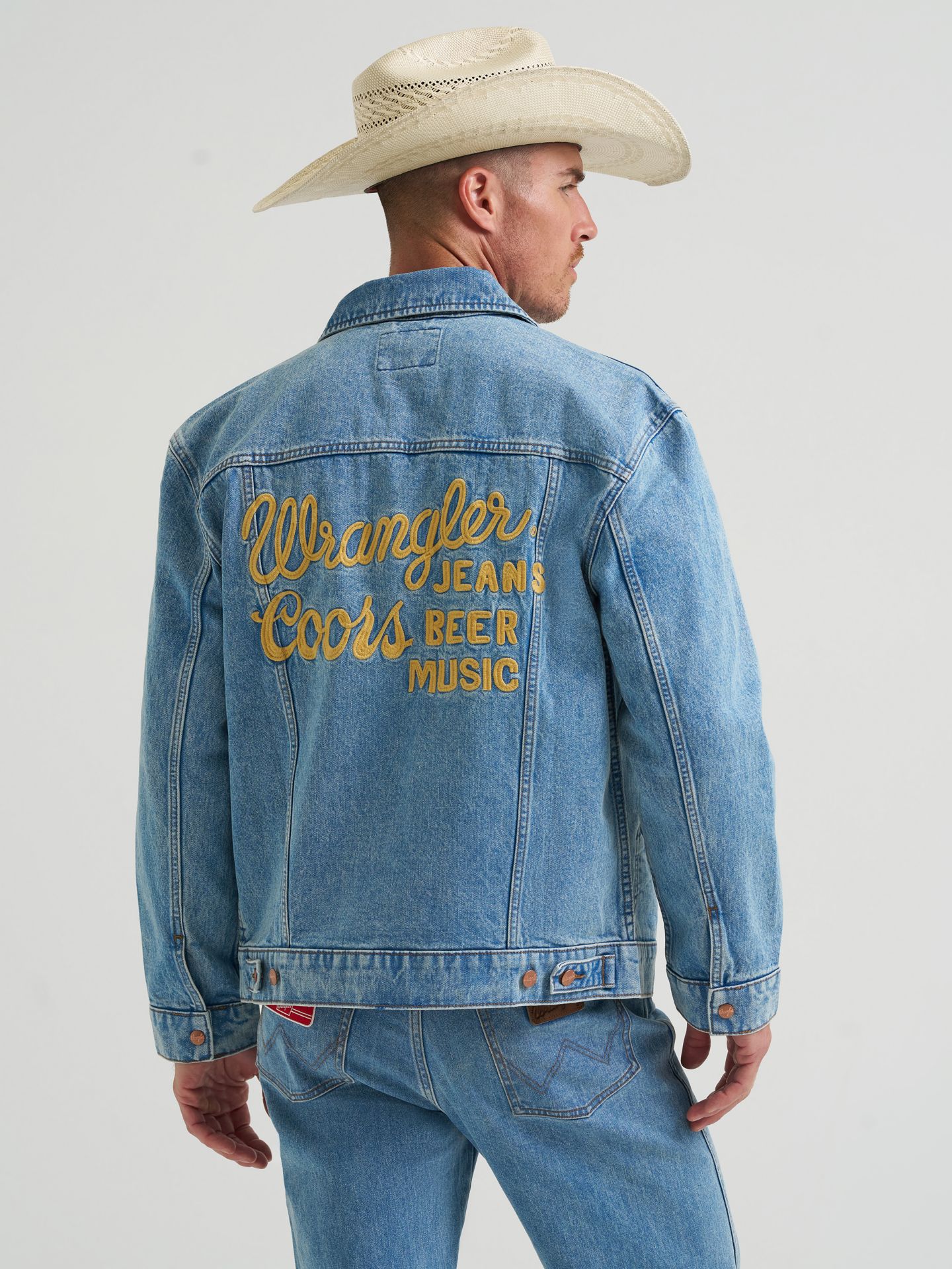 Куртка Wrangler x Coors Embroidery, цвет: Варёный — фото 6