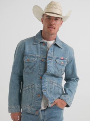 Wrangler x Coors Embroidery Jacket in Beer Wash alternative view