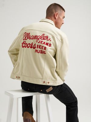 Wrangler x Coors Embroidery Jacket:Ecru:L alternative view