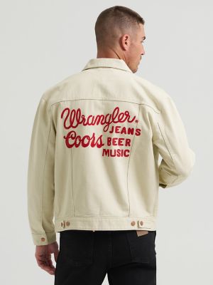 Wrangler x Coors Embroidery Jacket:Ecru:L alternative view 4