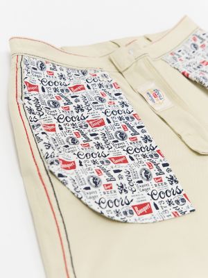 Wrangler x Coors 13MWZ Cowboy Cut Jean in Ecru