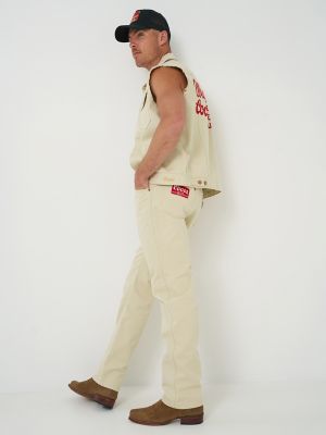 Wrangler x Coors 13MWZ Cowboy Cut Jean in Ecru