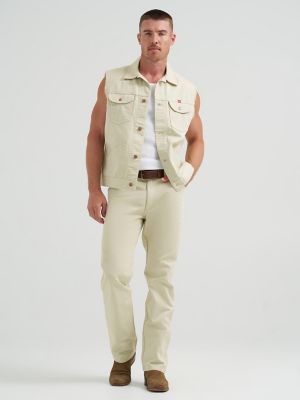 Wrangler x Coors 13MWZ Cowboy Cut Jean in Ecru