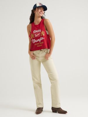 Wrangler x Coors 13MWZ Cowboy Cut Jean in Ecru
