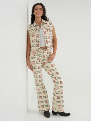 Wrangler x Coors Women's Printed Vest