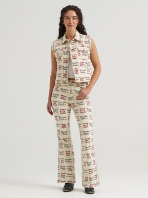 Wrangler x Coors Women's Printed Vest