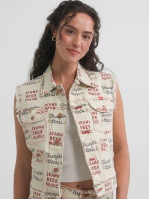 Женские жилеты Wrangler x Coors Women's Printed Vest — фото 3