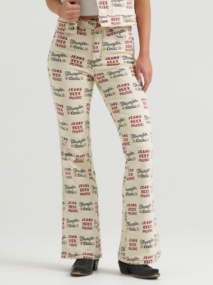 Wrangler x Coors Women's Printed Bailey Flare
