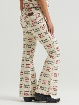 Wrangler x Coors Women's Printed Bailey Flare
