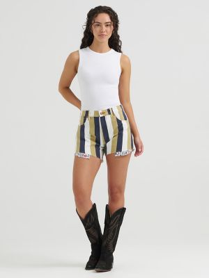 Wrangler x Coors Women's Stripe Reworked Short