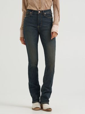 Lainey Wilson x Wrangler Studded Boot Huggers in Dark Denim
