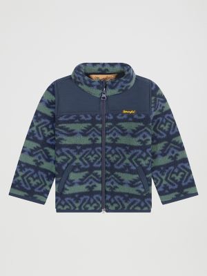 Little Boy's Hay Away Full Zip Sherpa Jacket