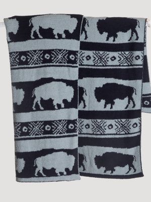 Wrangler Stretchy Throw Blanket