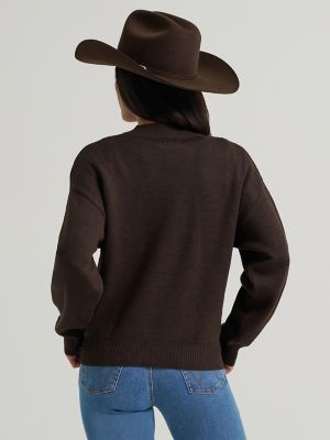 Women's Wrangler Canyon Sweater in Brown