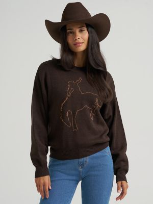 Women's Wrangler Canyon Sweater in Brown