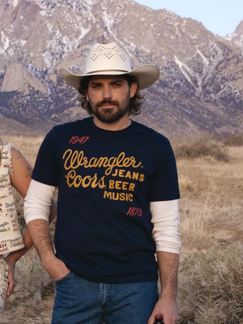 Мужские футболки Wrangler x Coors Logo T-Shirt