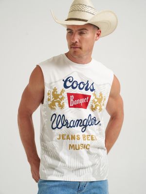 Wrangler x Coors Cut-Off Tank