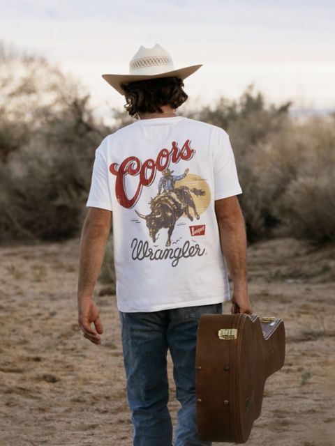 Мужские футболки Wrangler x Coors Faded T-Shirt