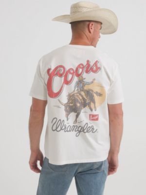 Мужские футболки Wrangler x Coors Faded T-Shirt — фото 3