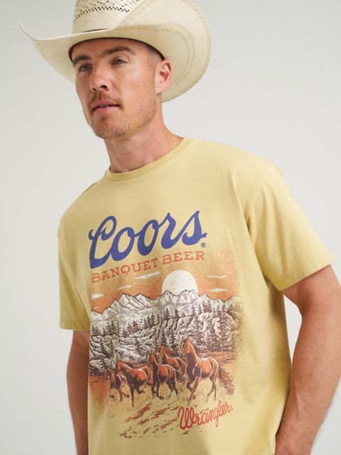 Мужские футболки Wrangler x Coors Wild Horses T-Shirt